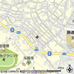 沖縄県うるま市勝連平安名445周辺の地図