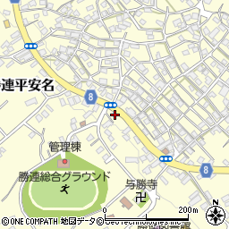 沖縄県うるま市勝連平安名2701周辺の地図