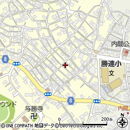 沖縄県うるま市勝連平安名421周辺の地図