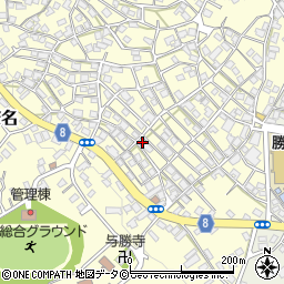 沖縄県うるま市勝連平安名448周辺の地図