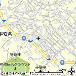 沖縄県うるま市勝連平安名2696周辺の地図