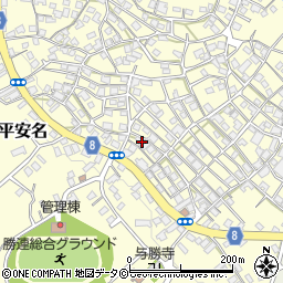 沖縄県うるま市勝連平安名2695周辺の地図