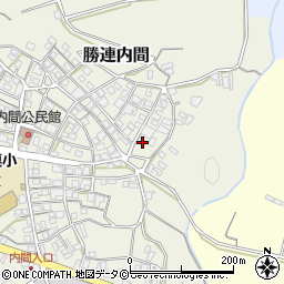 沖縄県うるま市勝連内間813周辺の地図