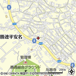 沖縄県うるま市勝連平安名2683周辺の地図