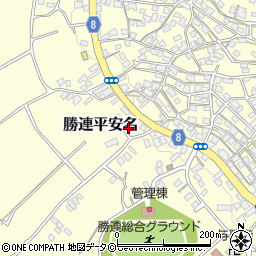 沖縄県うるま市勝連平安名2503周辺の地図