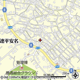 沖縄県うるま市勝連平安名464周辺の地図