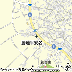 沖縄県うるま市勝連平安名2464周辺の地図