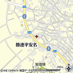 沖縄県うるま市勝連平安名2466周辺の地図