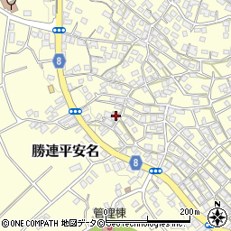 沖縄県うるま市勝連平安名2483周辺の地図