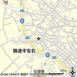 沖縄県うるま市勝連平安名2482周辺の地図
