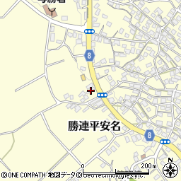 沖縄県うるま市勝連平安名1343-1周辺の地図