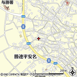 沖縄県うるま市勝連平安名2476周辺の地図