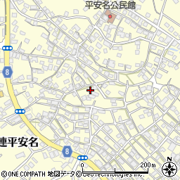 沖縄県うるま市勝連平安名555周辺の地図