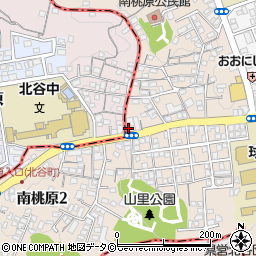 ピザーラ北谷店周辺の地図