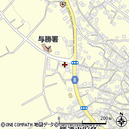 沖縄県うるま市勝連平安名1388-1周辺の地図
