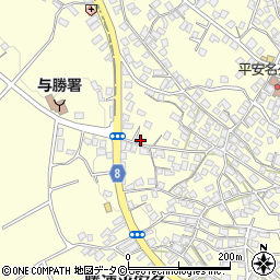 沖縄県うるま市勝連平安名1258周辺の地図