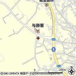 沖縄県うるま市勝連平安名1421周辺の地図
