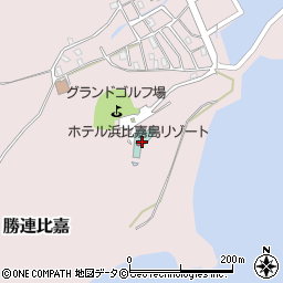 ホテル浜比嘉島リゾート周辺の地図