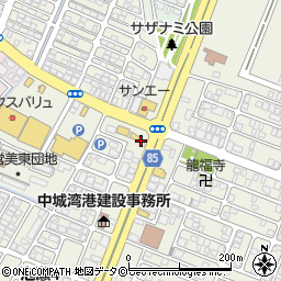 はんこ屋さん２１泡瀬店周辺の地図