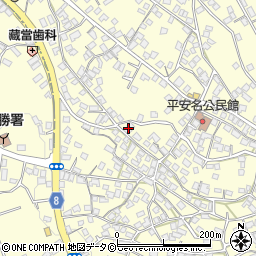 沖縄県うるま市勝連平安名1210周辺の地図