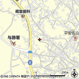 沖縄県うるま市勝連平安名1237周辺の地図