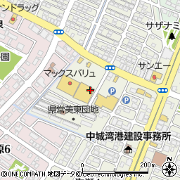 琉球銀行イオンタウン泡瀬 ＡＴＭ周辺の地図