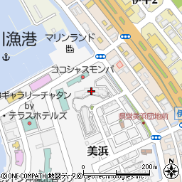 県営美浜高層住宅自治会周辺の地図