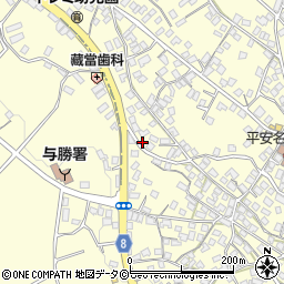 沖縄県うるま市勝連平安名1119周辺の地図