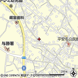 沖縄県うるま市勝連平安名1136周辺の地図