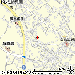 沖縄県うるま市勝連平安名1137周辺の地図
