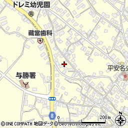 沖縄県うるま市勝連平安名1117周辺の地図