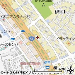 沖縄ブライダルモード学園周辺の地図