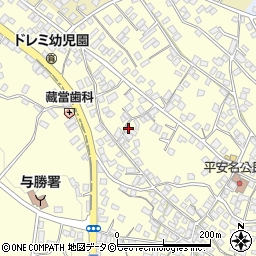 沖縄県うるま市勝連平安名1143周辺の地図