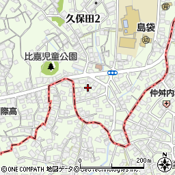 沖縄県沖縄市久保田1丁目28周辺の地図