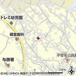 沖縄県うるま市勝連平安名1087周辺の地図