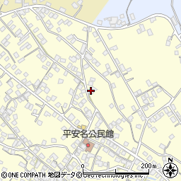 沖縄県うるま市勝連平安名885周辺の地図