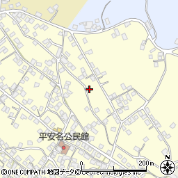 沖縄県うるま市勝連平安名854-3周辺の地図