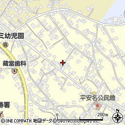 沖縄県うるま市勝連平安名962周辺の地図