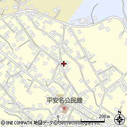 沖縄県うるま市勝連平安名884周辺の地図