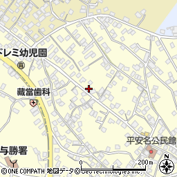 沖縄県うるま市勝連平安名964周辺の地図