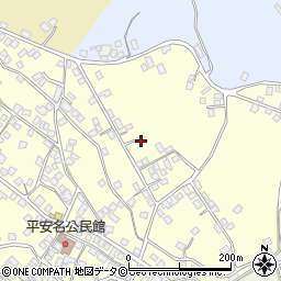 沖縄県うるま市勝連平安名752周辺の地図