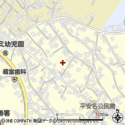 沖縄県うるま市勝連平安名968周辺の地図