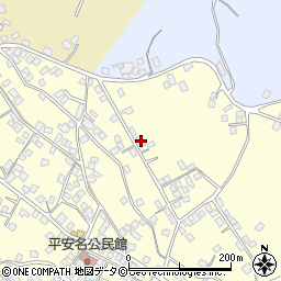 沖縄県うるま市勝連平安名845周辺の地図