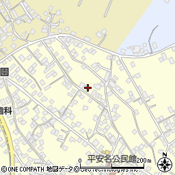 沖縄県うるま市勝連平安名978周辺の地図