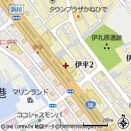 沖縄トヨタ　トヨタウン北谷店周辺の地図