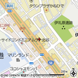 沖縄トヨタ自動車トヨタウン北谷店周辺の地図