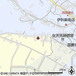 沖縄県うるま市勝連平安名35周辺の地図