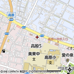 ヒラカワ洋菓子店周辺の地図