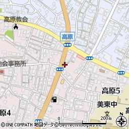 高原カギ製作所周辺の地図