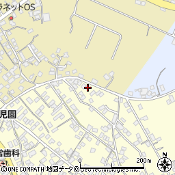 沖縄県うるま市勝連平安名989周辺の地図